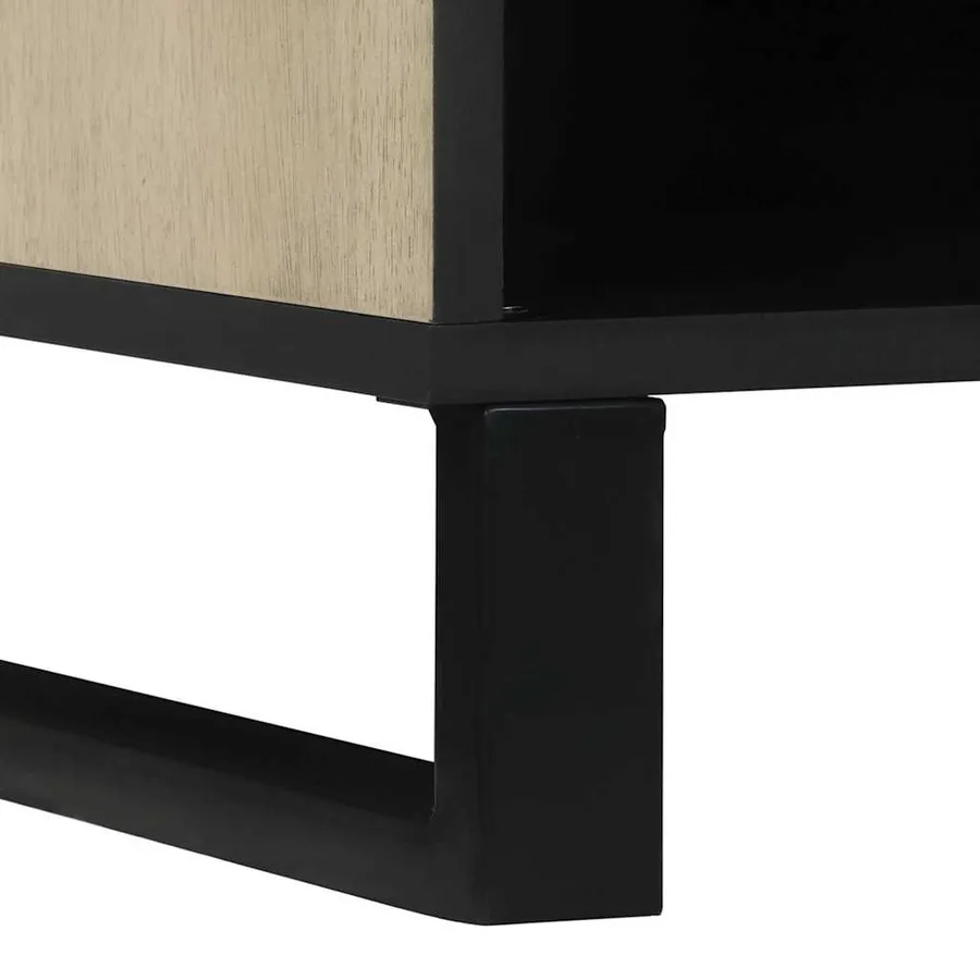 Unites TV Blanc 80 x 33 x 46 cm Bois d'ingénierie - 8
