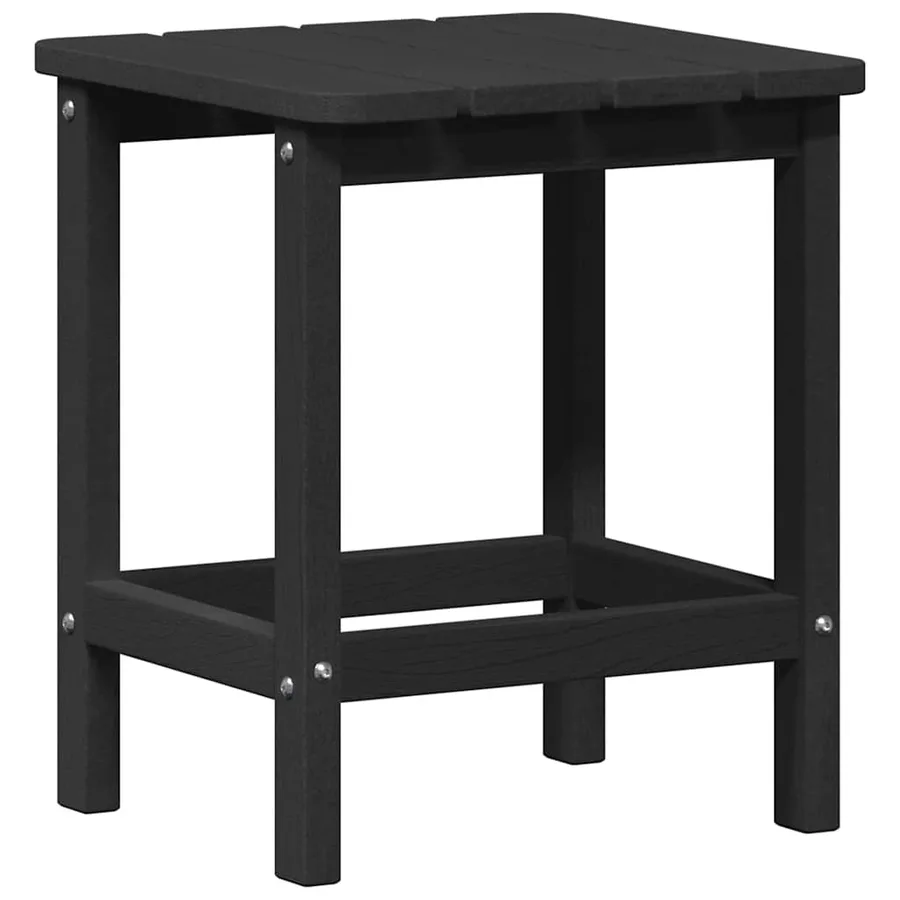 Chaise de jardin 3 pcs Noir Polyéthylène - 6