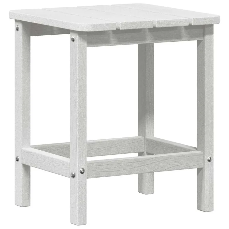Chaise de jardin 3 pcs Blanc Polyéthylène - 6