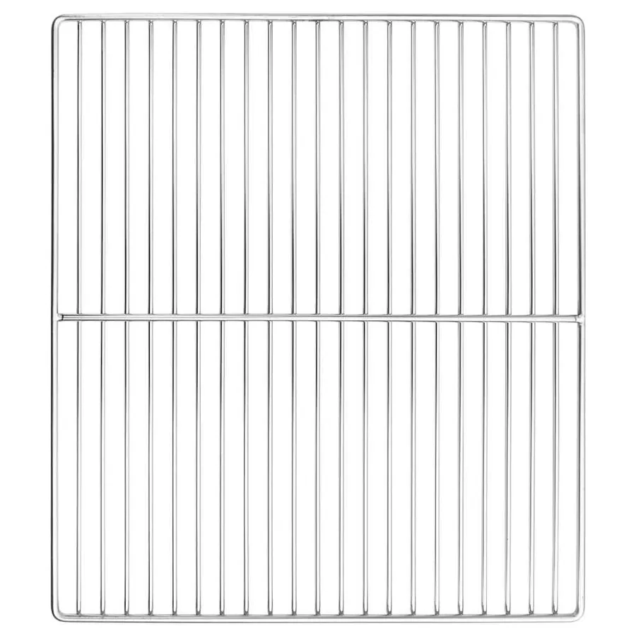 Grille de barbecue Argenté 45 x 40 cm Acier inoxydable
