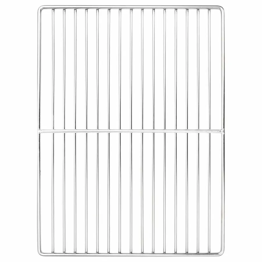 Grille de barbecue Argenté 40 x 30 cm Acier inoxydable