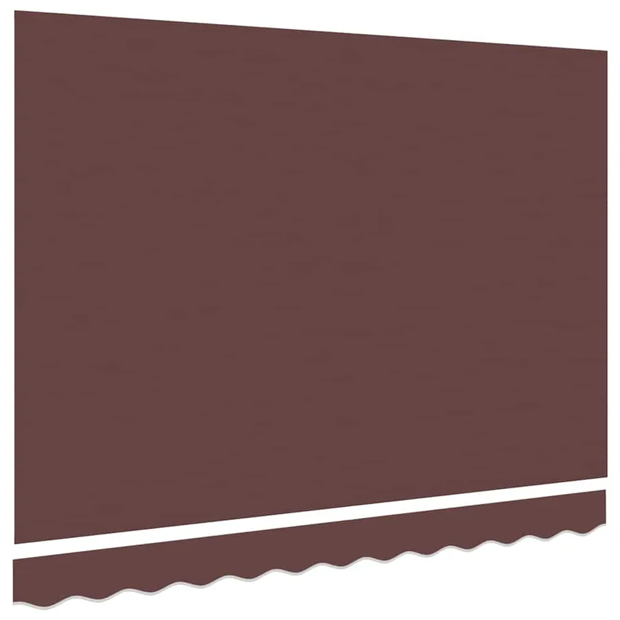 Toile de rechange pour auvent Marron 3,5 x 2 m Polyester - 4