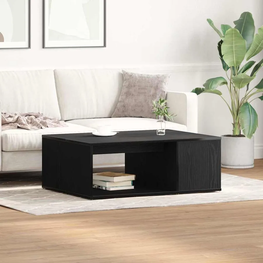 Table basse Chêne noir 90 x 67 x 33 cm Bois d'ingénierie