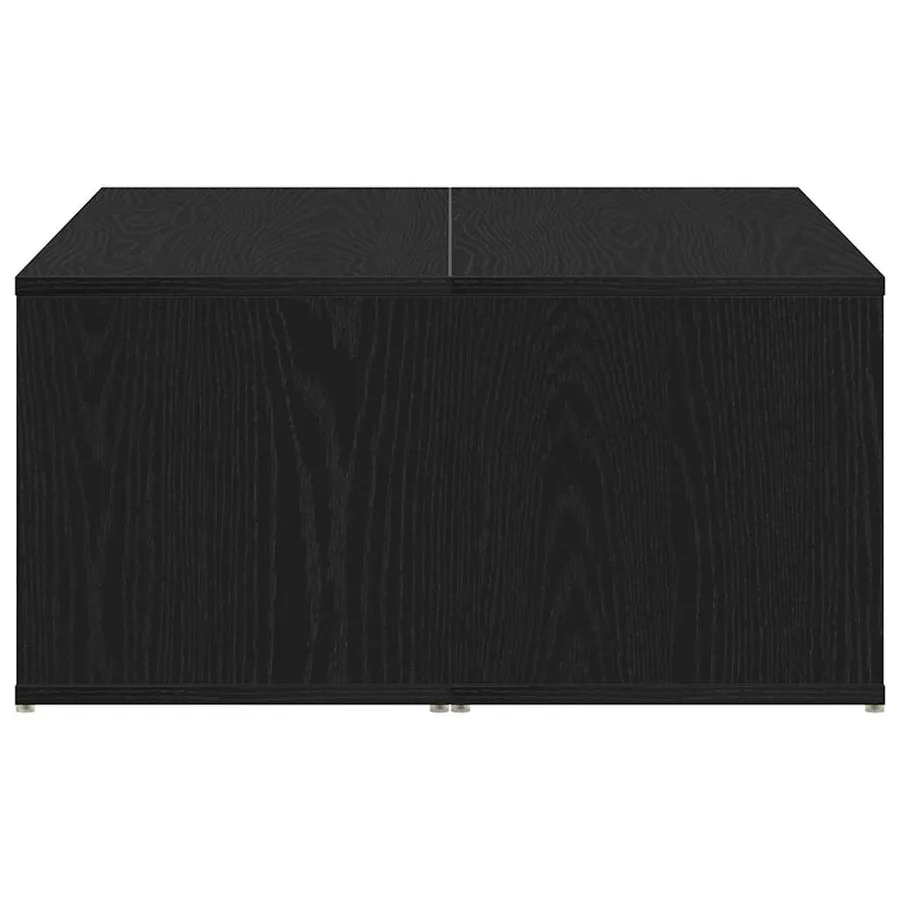 Table basse Chêne noir 90 x 67 x 33 cm Bois d'ingénierie - 7