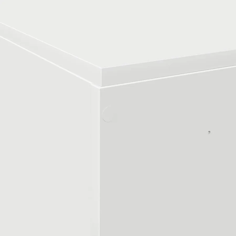 Cadre de lit avec rangement avec stockage Blanc 180 x 200 cm - 12