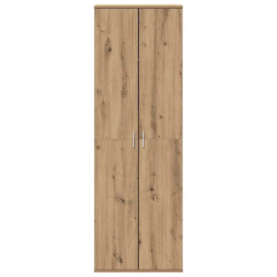 Highboard 60 x 35 x 180 cm Bois d'ingénierie chêne artisanal - 6