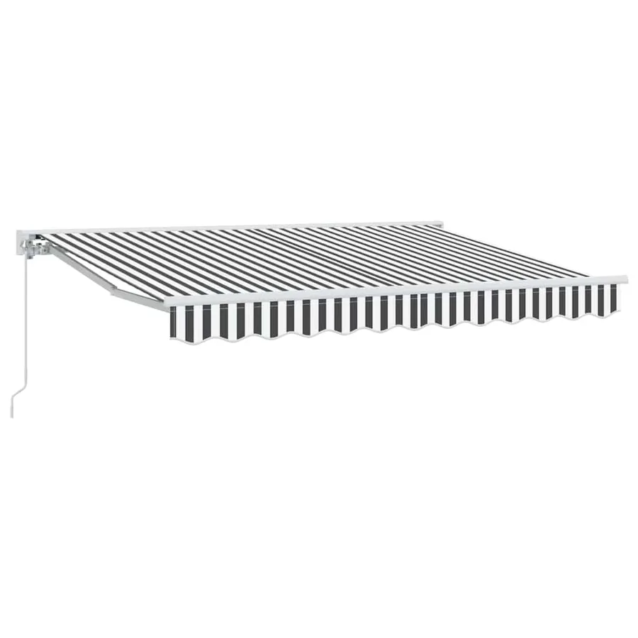 Cadre d'auvent Anthracite et blanc 300 x 200 cm - 2
