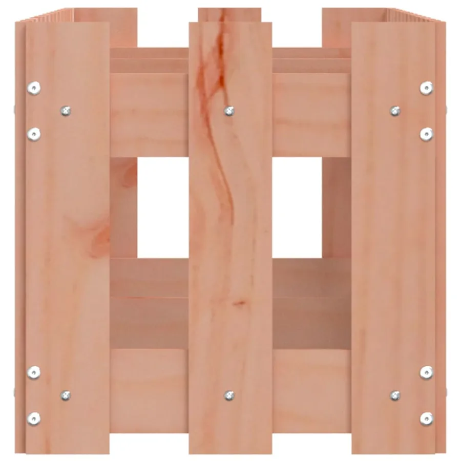 Lit surélevé de jardin design de clôture bois douglas massif - 6