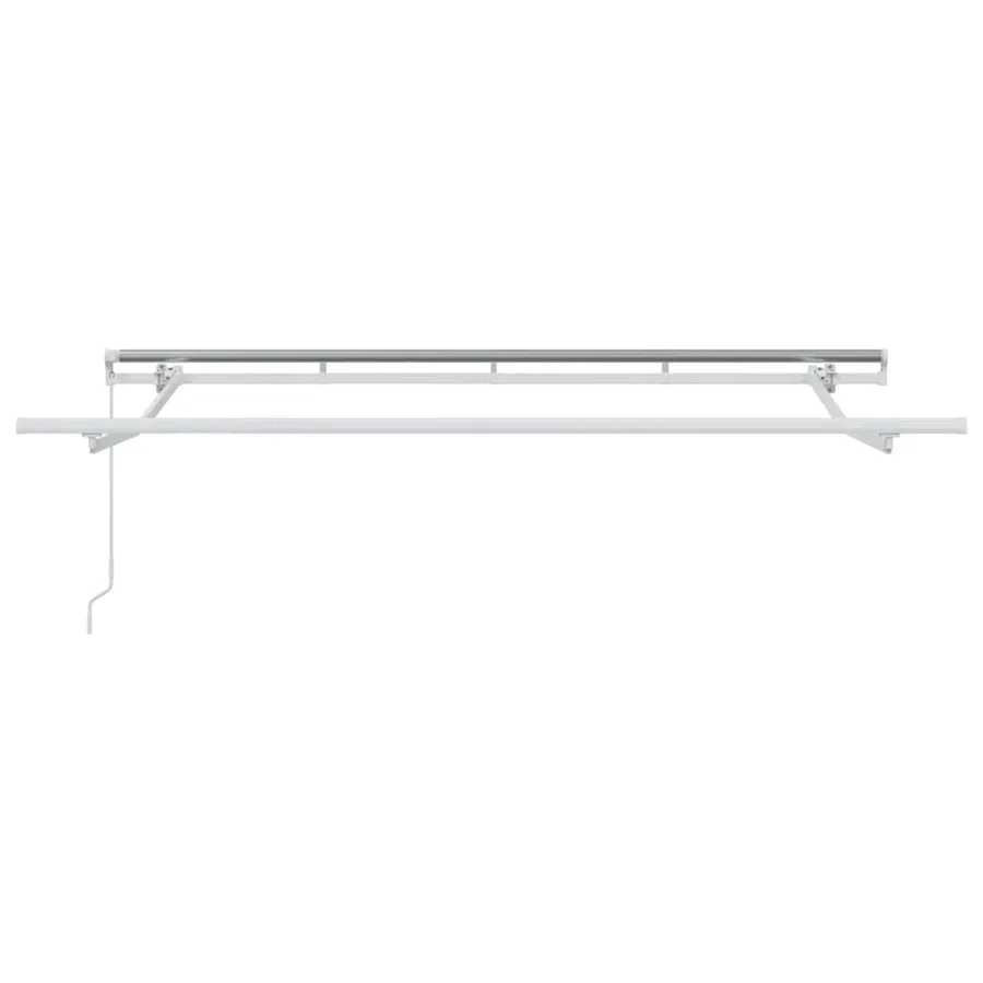 Auvent Rétractable Anthracite 250 x 200 cm tissu - 6