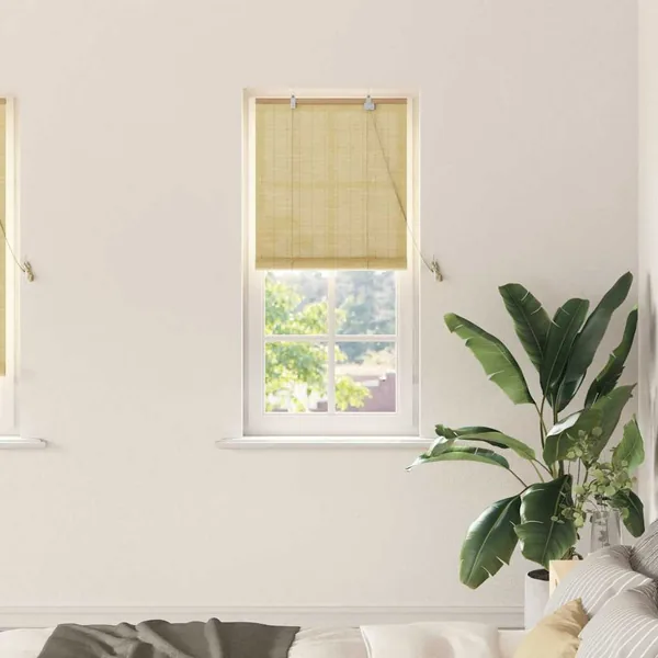Store enrouleur Nature 60 x 220 cm Bambou