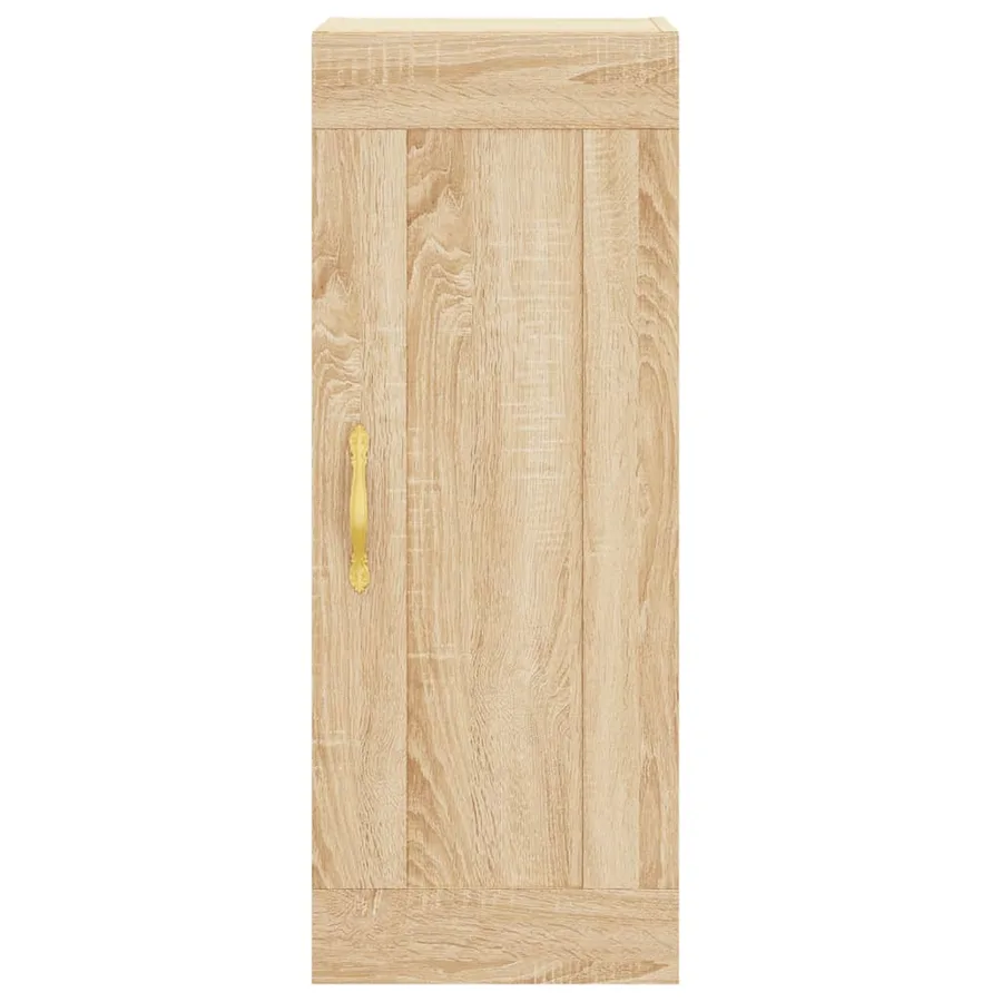 Armoire murale chêne sonoma 34,5x34x90 cm bois d'ingénierie - 6