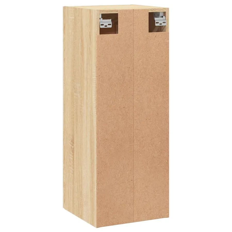 Armoire murale chêne sonoma 34,5x34x90 cm bois d'ingénierie - 8