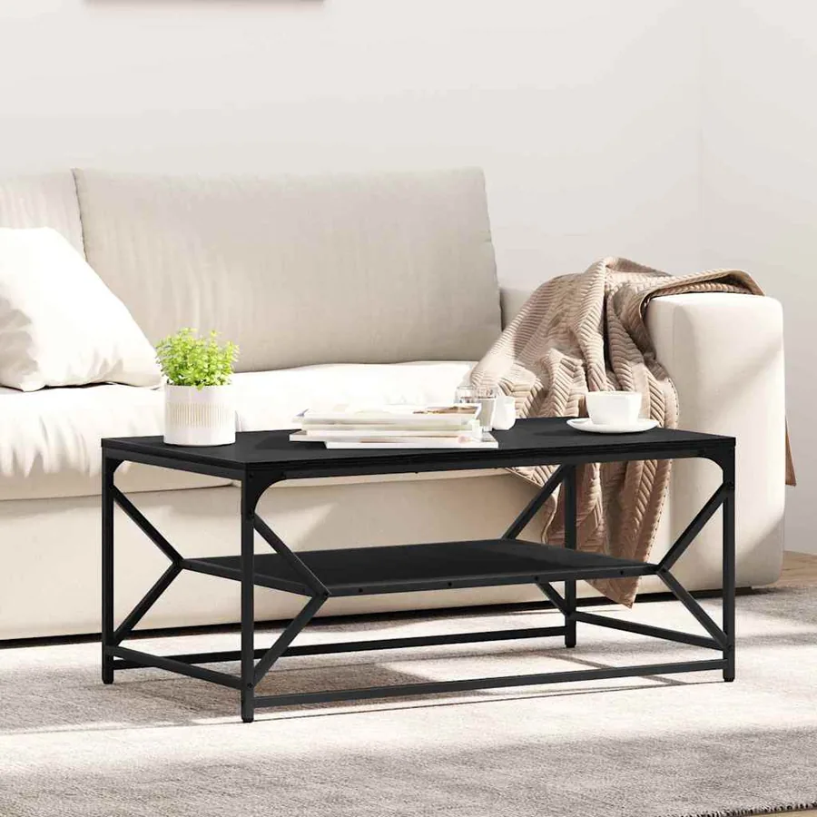 Table basse Chêne noir 90 x 50 x 40 cm