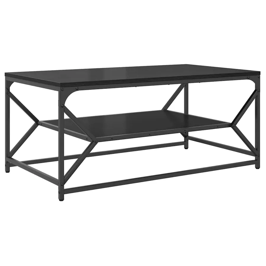 Table basse Chêne noir 90 x 50 x 40 cm - 2