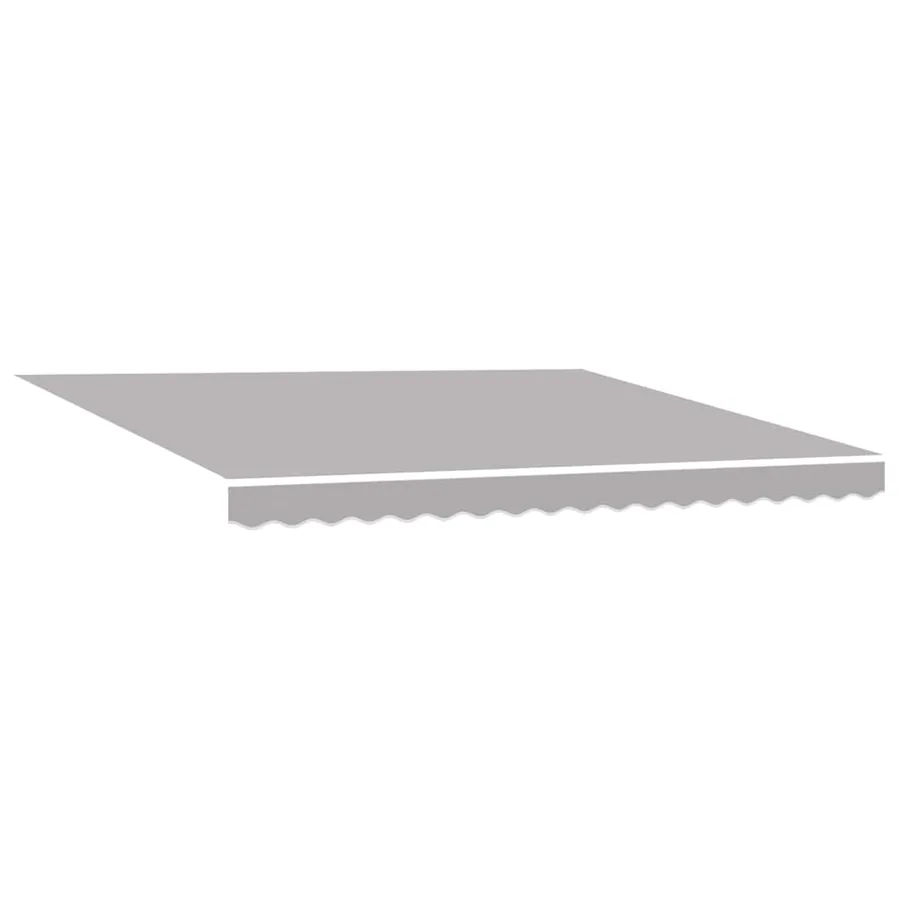 Auvent rétractable Gris clair 400 × 300 cm - 4