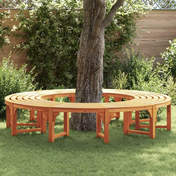 Banc d'Arbre 2 pcs Naturel 160 x 80 x 45 cm