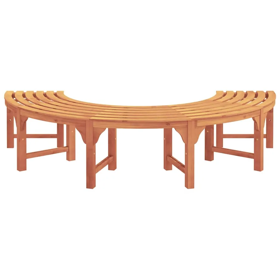 Banc d'Arbre 2 pcs Naturel 160 x 80 x 45 cm - 5