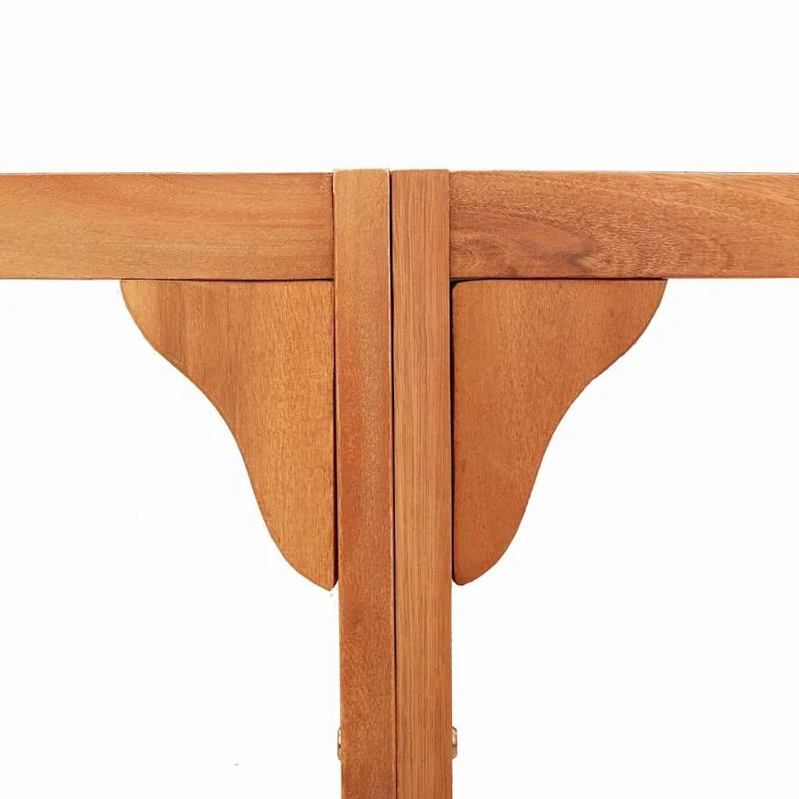 Banc d'Arbre 2 pcs Naturel 160 x 80 x 45 cm - 9