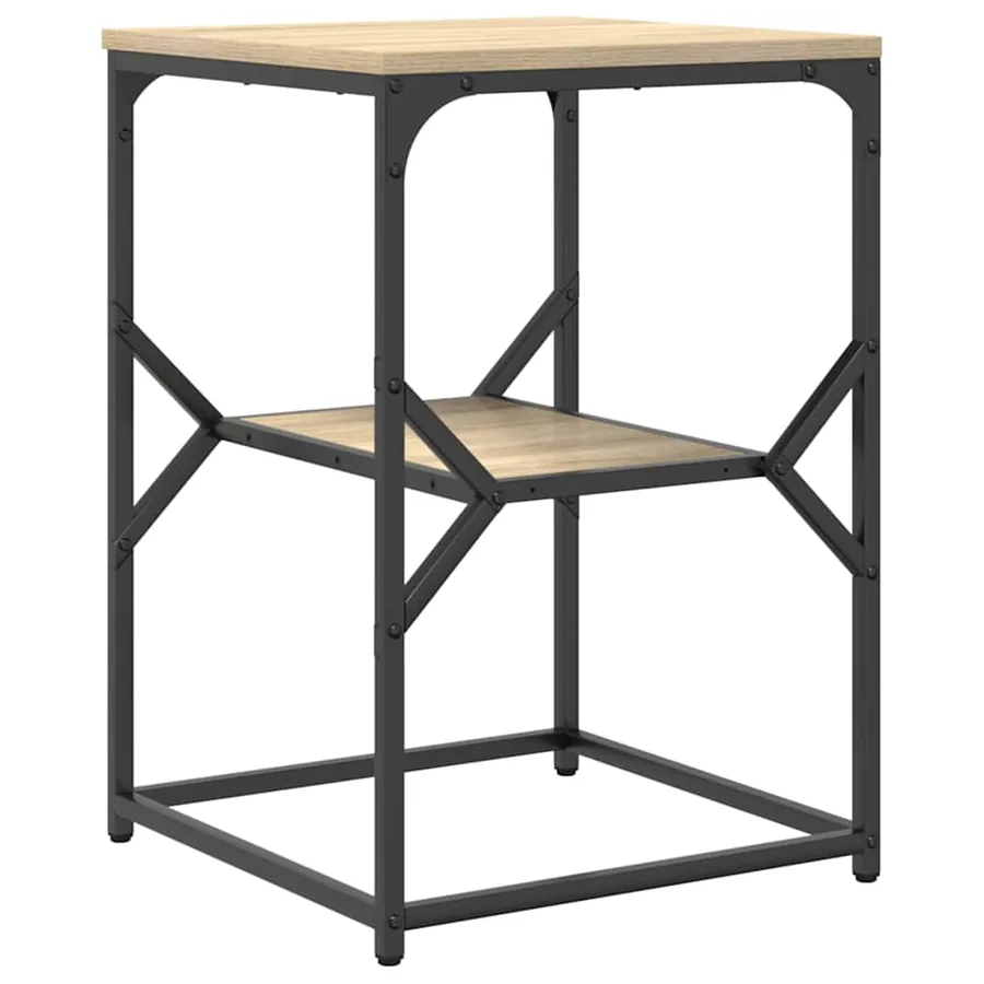 Table d'appoint Chêne Sonoma 41 x 40 x 60 cm - 5