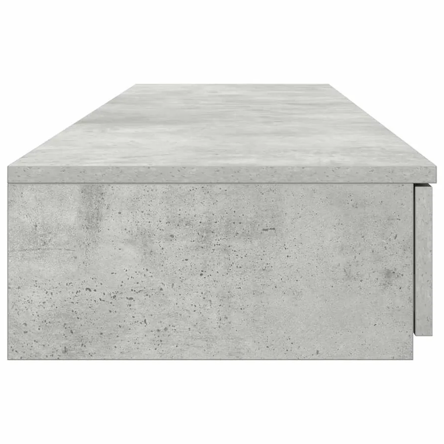 Tiroirs de lit avec tiroir Gris béton 150 x 36,5 x 16,5 cm - 7
