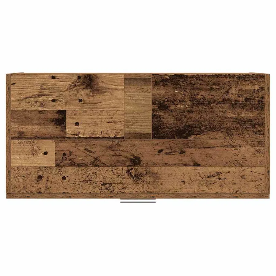 Cabinet de salle de bain avec porte Bois Ancien 78 x 37 x 59 cm - 9