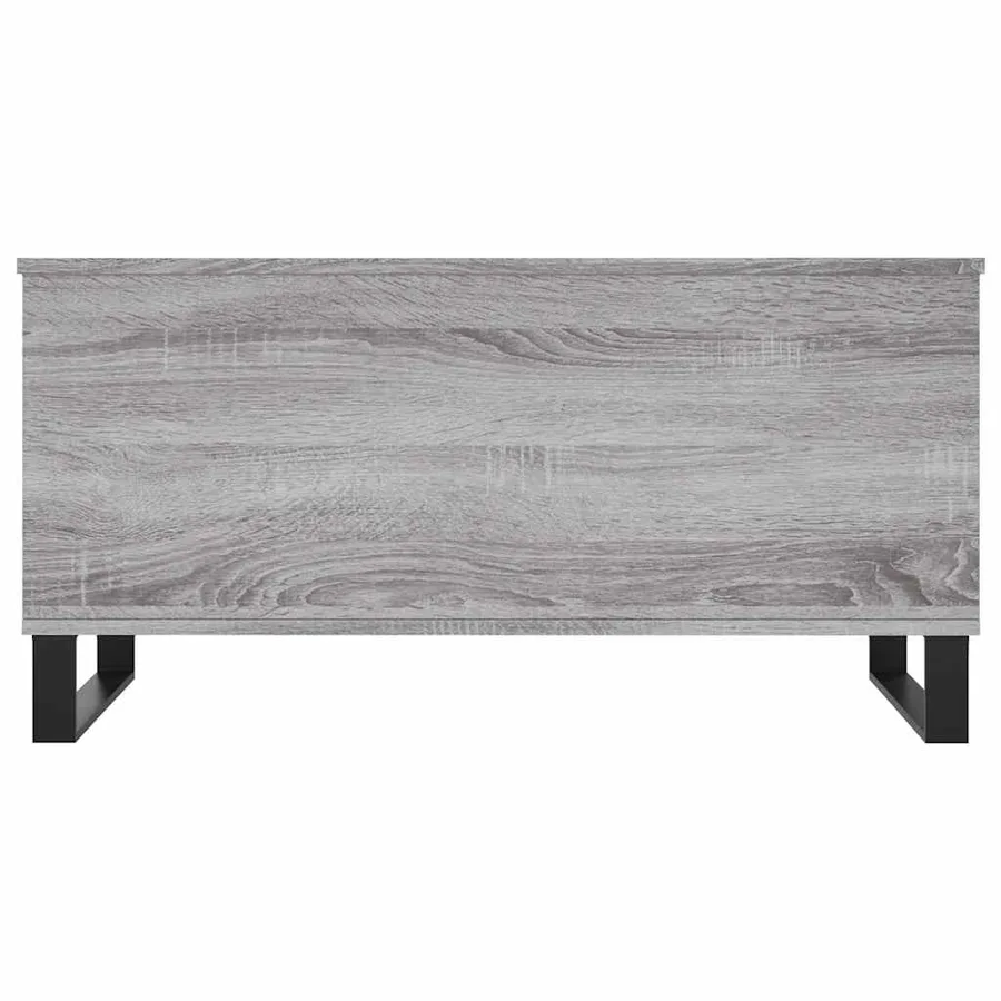 Table basse Sonoma gris 90x44,5x45 cm Bois d'ingénierie - 6