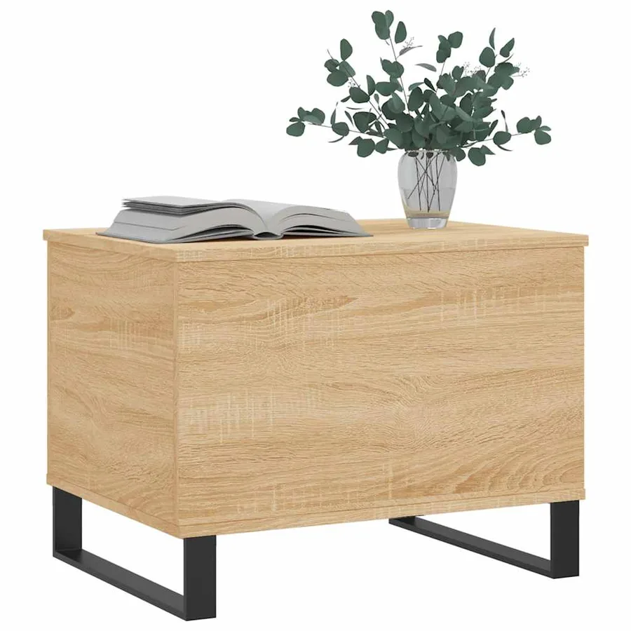Table basse Chêne sonoma 60x44,5x45 cm Bois d'ingénierie - 4