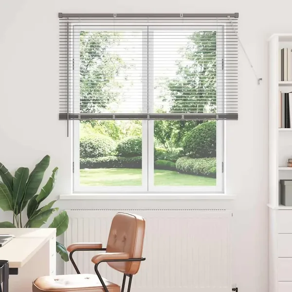 Stores vénitiens Argenté 175 x 135 cm Aluminium