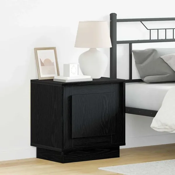 Cabinet de chevet 2 pcs Noir 44 x 34,5 x 45 cm