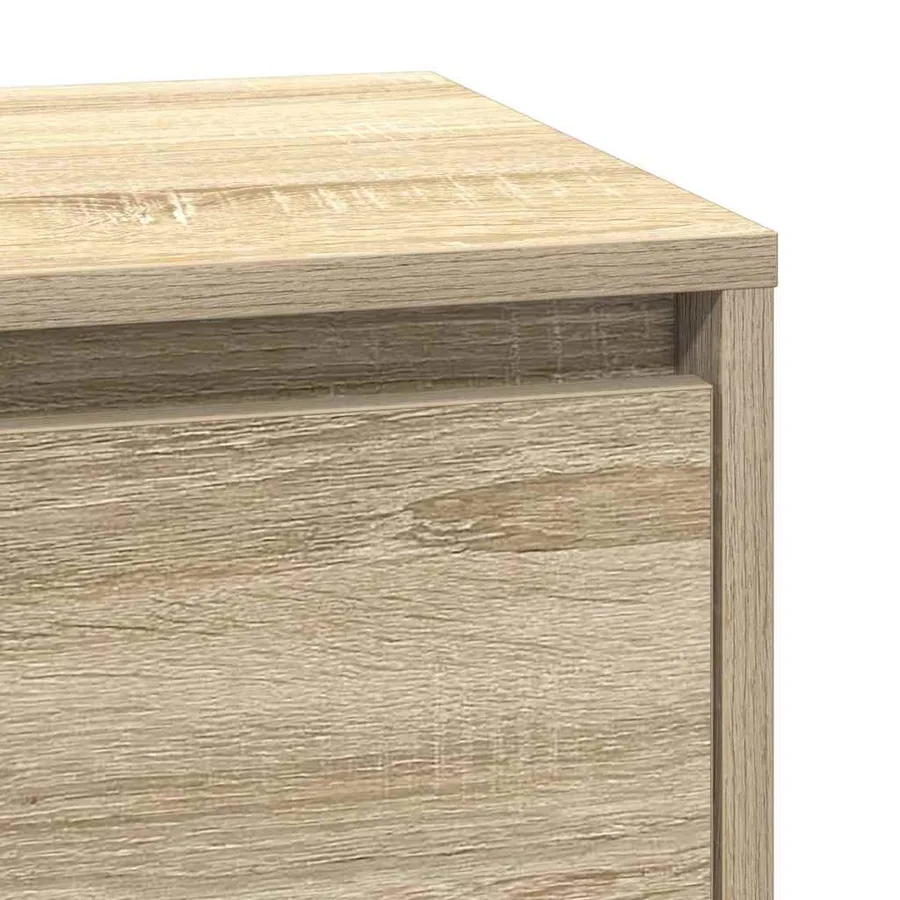 Cabinet de chevet avec tiroir Chêne Sonoma 39 x 34,5 x 65 cm - 8