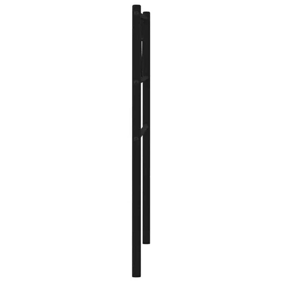 Tête de lit de remplacement métal noir 90 cm - 4