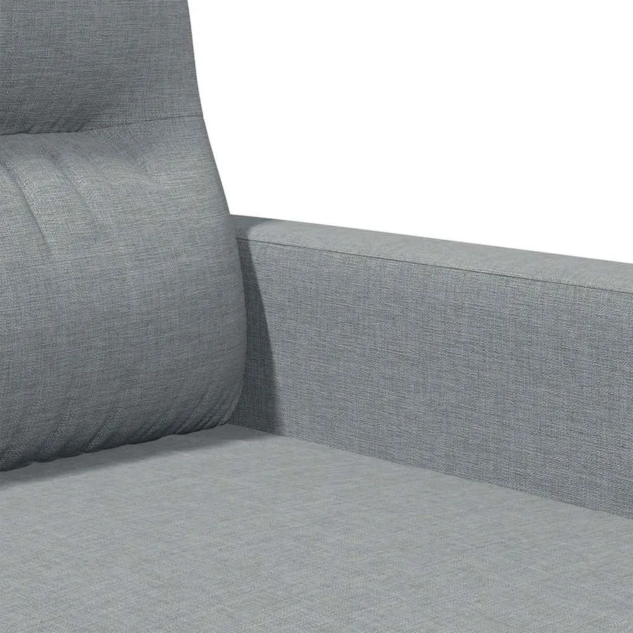 Fauteuil Gris clair 60 cm Tissu - 7