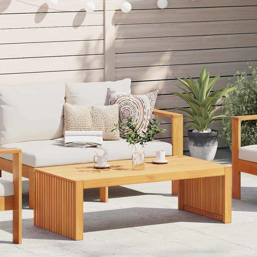 Table d'appoint Huile Naturelle 110 x 55 x 35 cm
