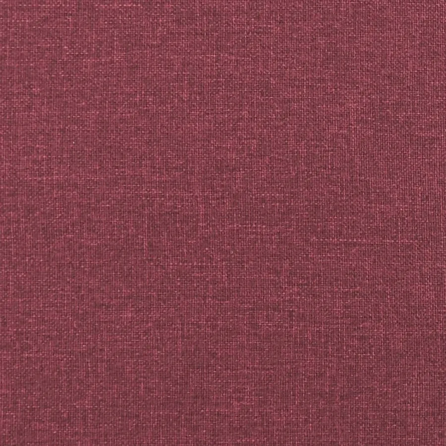 Ensemble de canapés 2 pcs avec coussins Rouge bordeaux Tissu - 5