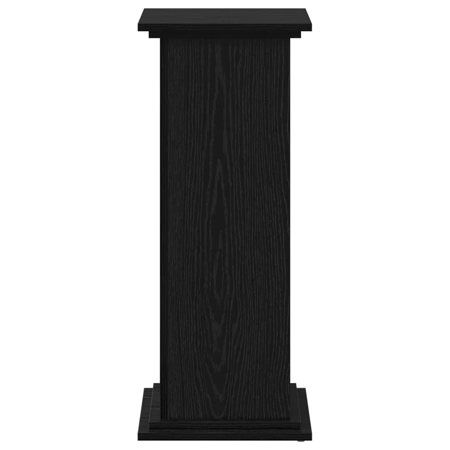 Support de Plante Chêne noir 33 x 33 x 80 cm Bois d'ingénierie - 6