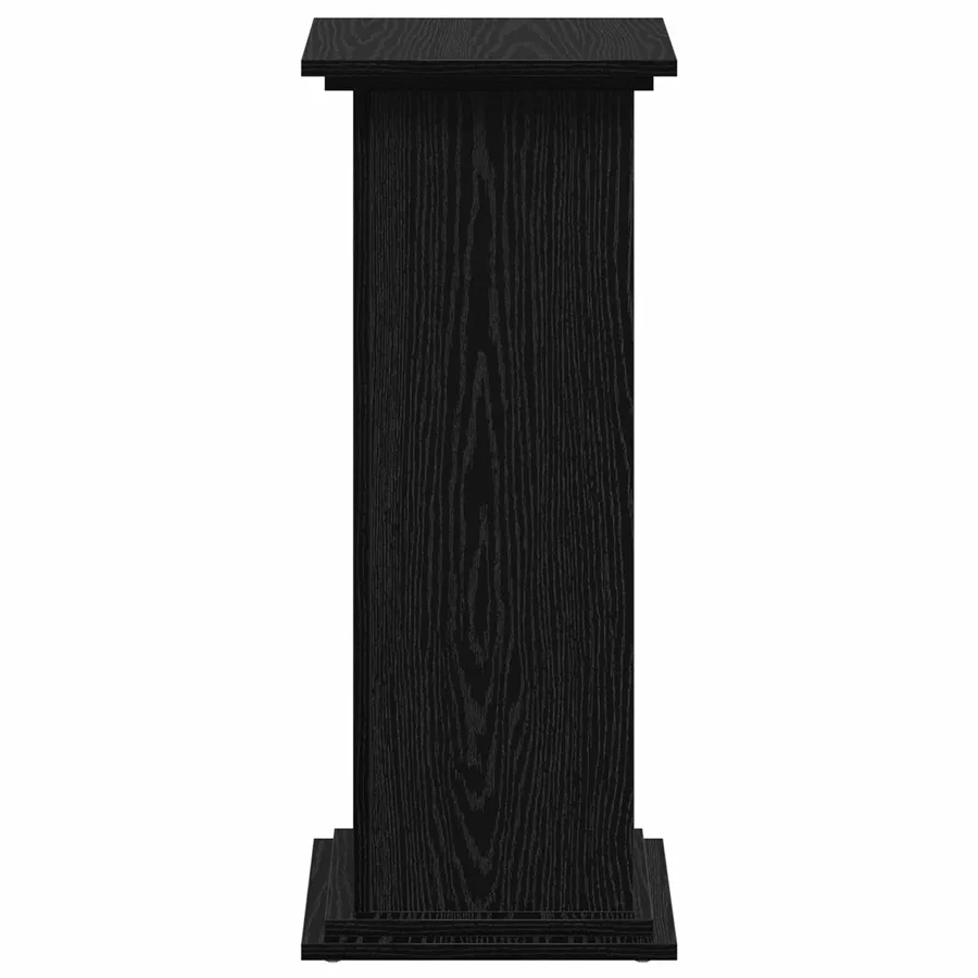 Support de Plante Chêne noir 33 x 33 x 80 cm Bois d'ingénierie - 7