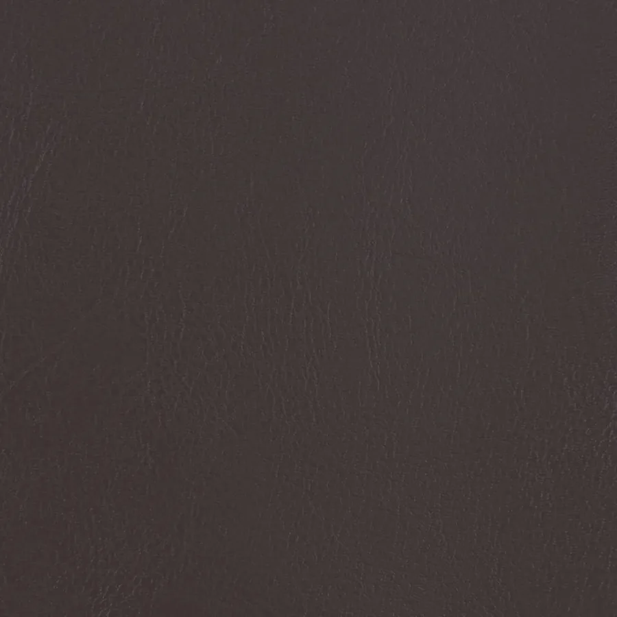 Chaise cabriolet avec repose-pied marron similicuir - 7