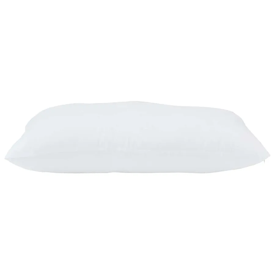 Oreiller avec oreiller 2 pcs Blanc 61 x 41 x 20 cm Polyester - 5
