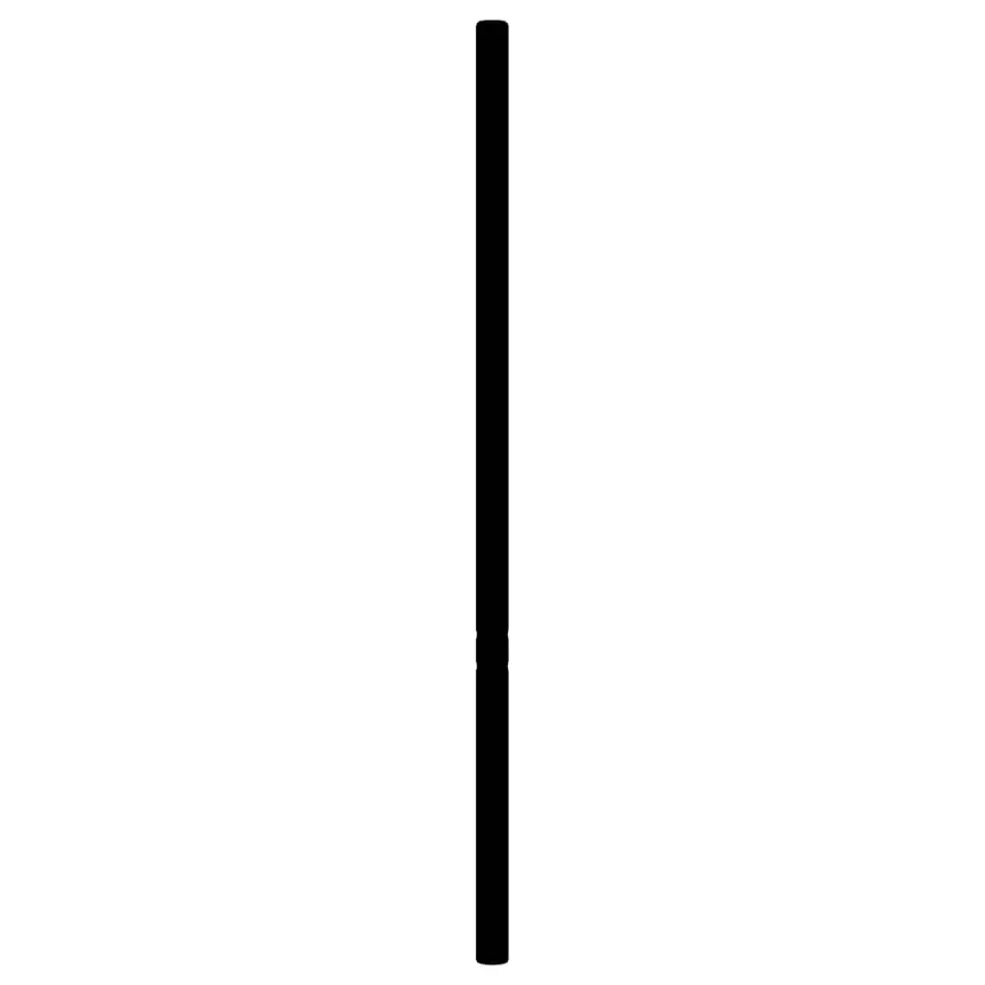 Tête de lit de remplacement métal noir 193 cm - 5