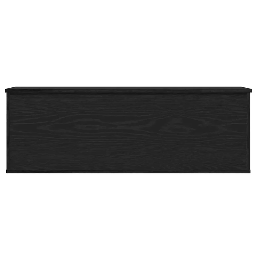 Boîte de Rangement avec stockage Chêne noir 102 x 35 x 35 cm - 7