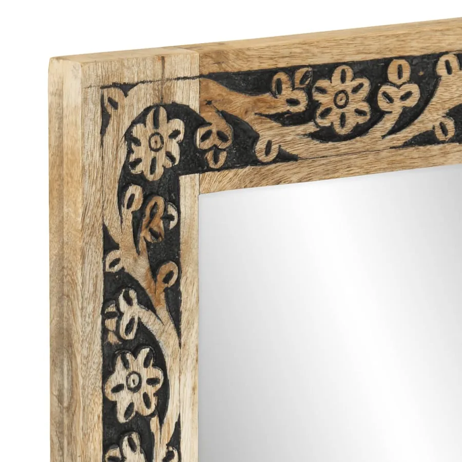Ensemble de meubles salle de bain 2 pcs bois de manguier massif - 15