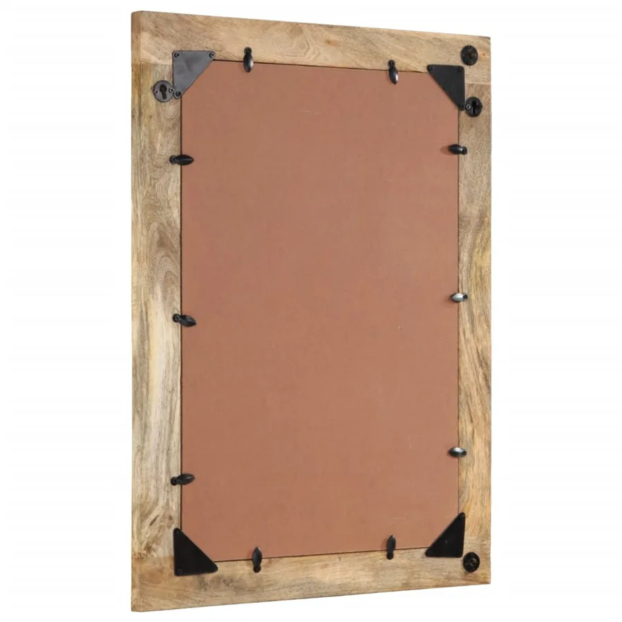 Ensemble de meubles salle de bain 2 pcs bois de manguier massif - 9