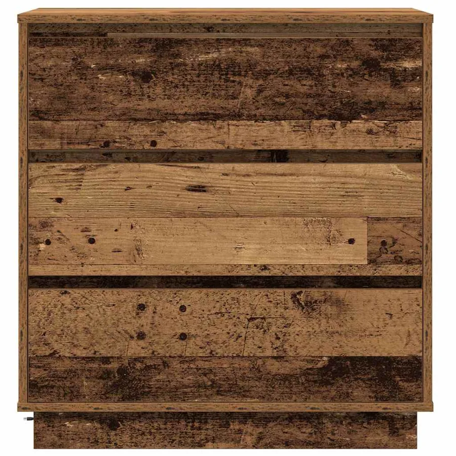 Cabinet de chevet avec tiroir Bois ancien 71 x 34,5 x 75 cm - 7