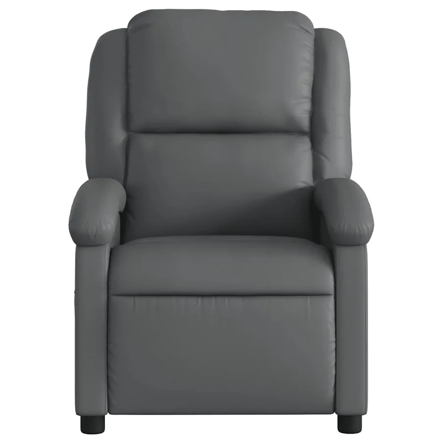 Fauteuil inclinable Gris Similicuir - 4