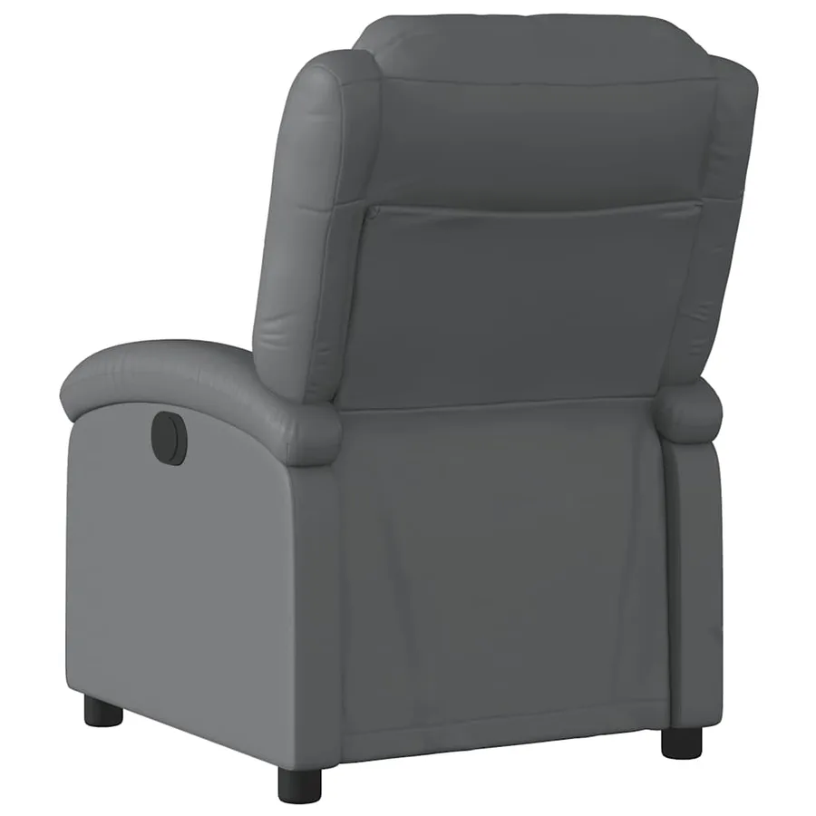 Fauteuil inclinable Gris Similicuir - 6