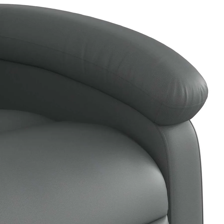 Fauteuil inclinable Gris Similicuir - 9