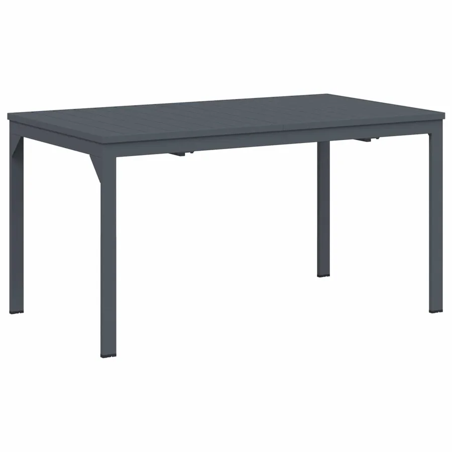 Ensemble de salle à manger pour jardin 9 pcs Noir polyrotin - 5