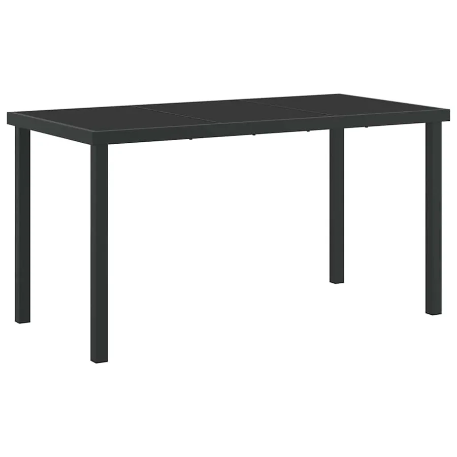 Ensemble de salle à manger pour jardin 5 pcs Blanc - 5