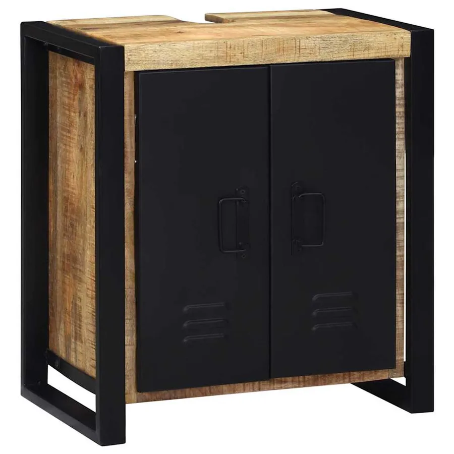 Ensemble de mobilier de salle de bain avec étagère 4 pcs - 6