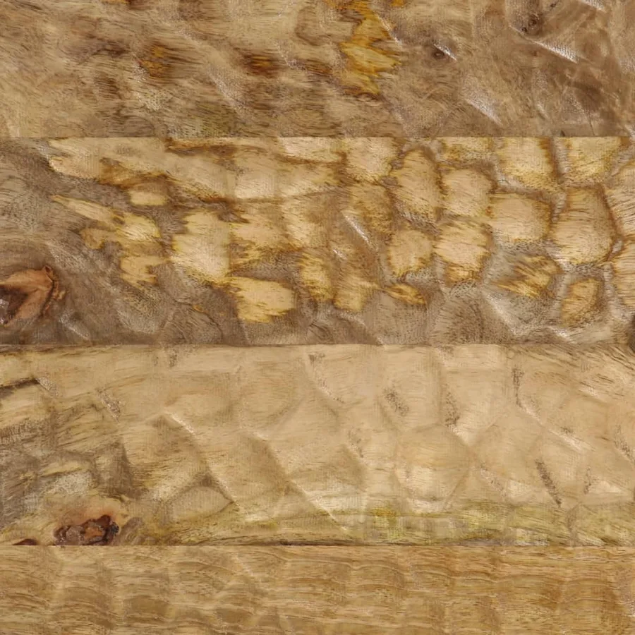Meuble TV 80x33x46 cm bois massif de manguier - 10